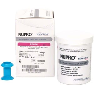 Nupro Sensodyne Polierpaste, ohne Fluorid, orange, Packung à 340 g