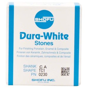 Dura-White-Steine | Dura White W TC1 020 Form 0230, 12 Stück