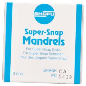 Super-Snap Mandrells, Packung 6 Stück