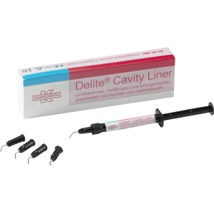 Delite Cavity Liner, Lichthärtende, fließfähige Unterfüllung, Spritze à 1,8 g