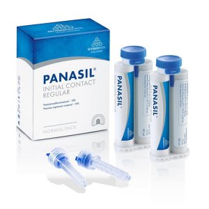 Panasil initial contact Regular, Normal pack 2 x 50ml, 6 Mischkanülen, neu