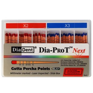 Dia-Prot Next Gutta Percha Points X2X3