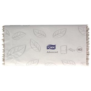 Tork Advanced Papierhandtücher, weiß, 25 × 41,4 cm, 2-lagig, 20 Packungen à 96 Tücher