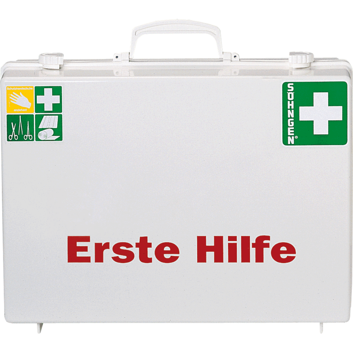 SÖHNGEN® Erste-Hilfe-Koffer Senior, leer, weiß, Wandhalterung, 1 Stück
