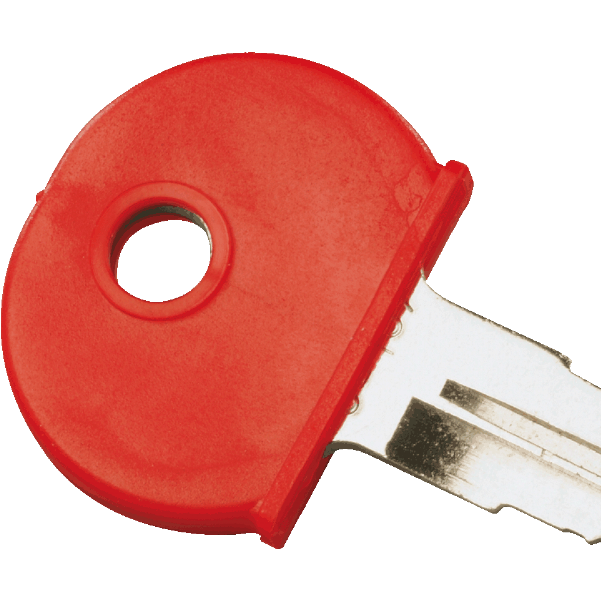Schlüsselkappen, farbig sortiert, Kunststoff, 25x19mm, 25/VE, 25