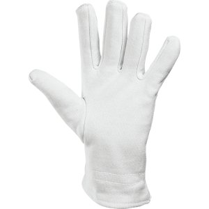 Schutzhandschuh Baumwoll-Trikot, Kategorie I, weiß, Baumwolle, 240mm, Größe 12, 1 Paar