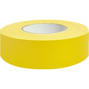 Gewebe-Klebeband, universell einsetzbar, wasserfest, gelb, 50mm, 50m/Rolle, 1 Rolle