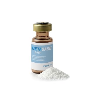 BETABASE SINUSLIFT (ß-TCP) - vollsynthetisches, resorbierbares Knochenersatzmaterial,Korngröße: 1,0-2,0 mm. Inhalt: 0,5 cc im Glas steril verpackt.