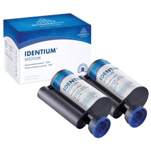 Identium Medium, dunkelblau, Refill, 2 Doppelkartuschen à 380 ml