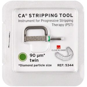 CA Stripping Tools Streifen Doppelseitig diamantiert, grün, 90 µ