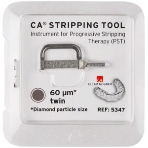 CA Stripping Tools Streifen Doppelseitig diamantiert, grau, 60 µ