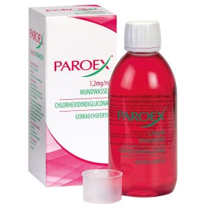 Paroex Mundwasser, 1,2 mg Chlorhexidingluconat / ml, Flasche à 300 ml