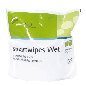 smartwipes Wet, 28 × 30 cm, getränkt, Beutel à 100 Tücher