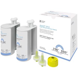 Aquasil Ultra+, DECA Soft Putty, Abformmaterial, Set, 2 Kartuschen à 380 ml