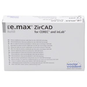 Ips e.max ZirCad Cerec/inLab, Blöcke, MT Multi A3, C17, Packung à 5 Stück