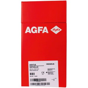 Agfa Dentus Ortholux, Röntgenfilme, 15 x 30 cm, Packung à 100 Stück