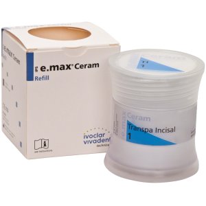 IPS e.max Ceram, Nano-Fluor-Apatit-Glaskeramik, Incisal 1, transparent, Packung à 100 g