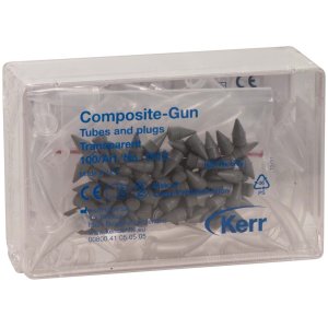 Composite Gun Spitzen, transparent, Packung à 100 Stück