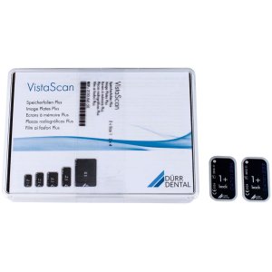 VistaScan Speicherfolie Plus, Größe 1, 2 × 4 cm, Packung à 2 Stück