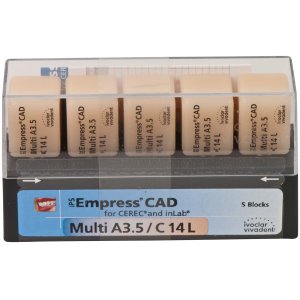 IPS Empress CAD für Cerec / inLab Multi A3,5 C14 L, Packung à 5 Stück