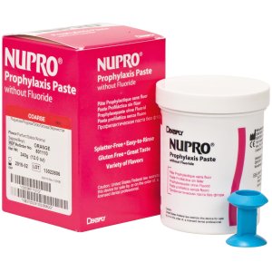 Nupro Prophylaxepaste, grob, Orange, ohne Fluorid, Paste à 340 g