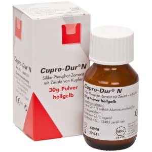 Cupro-Dur N, Befestigungsmaterial, hellgelb, Packung à 30 g