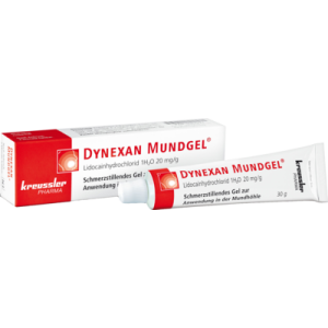 Dynexan Mundgel, Tube à 30 g