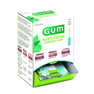 GUM SOFT-PICKS COMFORT FLEX 100 x 2 Bürsten small, mint