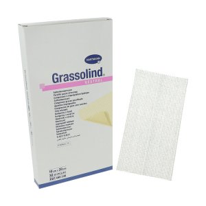 Grassolind 10 x 10 cm (10 St.) neutral einzelsteril verpackt
