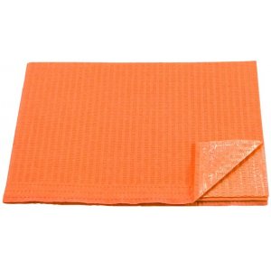 Einmal-Servietten, orange, Packung à 500 Stück