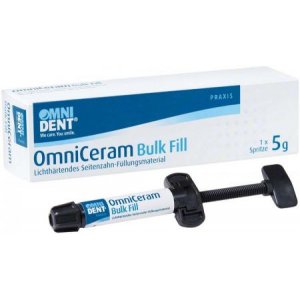 OmniCeram Bulk Fill, Hybridkomposit, lichthärtend, hochröntgenopak, Drehspritze à 5 g