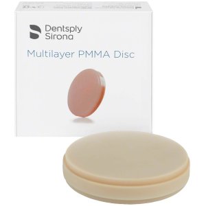 PMMA Disc, ⌀ 98 mm, 20 mm, Multilayer, A2, Packung à 1 Stück