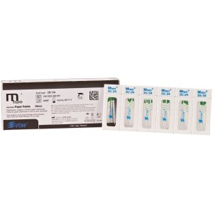 Mtwo Papierspitzen, Taper.04, ISO 035, 29 mm, Packung à 144 Stück