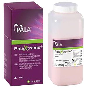 PalaXtreme Pulver, Prothesenkunststoff, kaltpolymerisierend, rosa, Packung à 1 kg