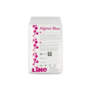 Alginat blue, blei- u. cadmiumfrei, schnellabbindend, 1:1, blau, Beutel à 453 g