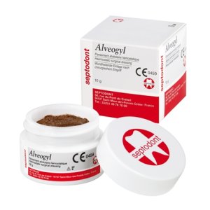 Alveogyl, Eugenol-haltige Einlage für die Alveole, Dose à 10 g