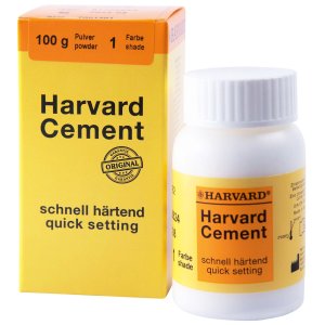 Harvard Cement, weißlich, 1 schnellhärtend, Klinikpackung à 100 g