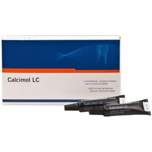 Calcimol LC, Calciumhydroxid für Unterfüllungen, lichthärtend, röntgensichtbar, 2 Tuben à 5 g