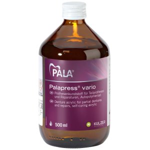 Palapress Vario Flüssigkeit, Prothesenkunststoff, Flasche à 500 ml