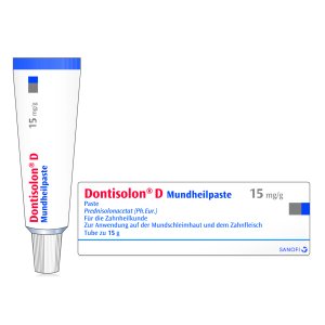 Dontisolon D, Mundheilpaste, Tube 15 g