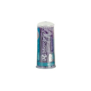 Microbrush Tube Series Applikatoren, violett, regulär - 2,0 mm, Packung à 100 Stück