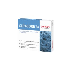 Cerasorb M, Knochenregenerationsmaterial, 500 - 1000 µm, 5 Ampullen à 0,5 cc