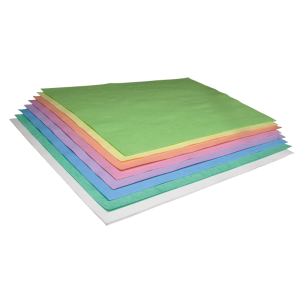 Monoart Trayfilterpapier, groß, 28 × 36 cm, mintgrün, Packung à 250 Blatt